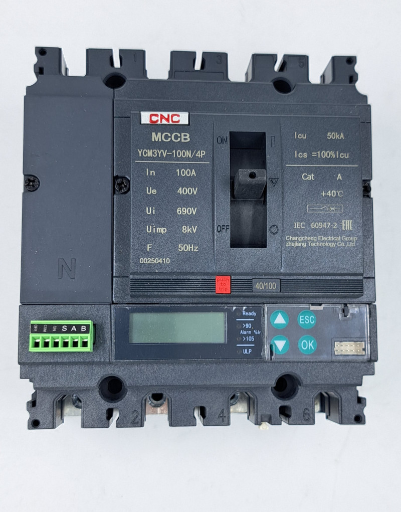YCM3 YV 100N 4P 40A 50кА