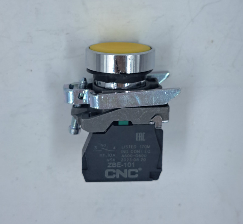 LAY4-BA51 желтая 1НО