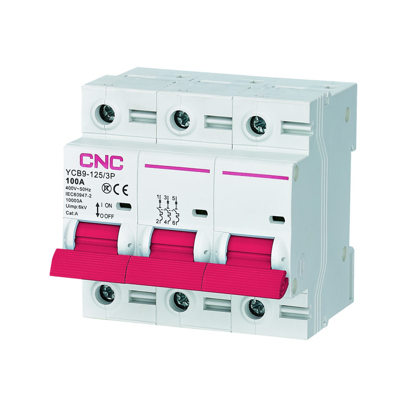YCB9-125 100А 3P 10кА C