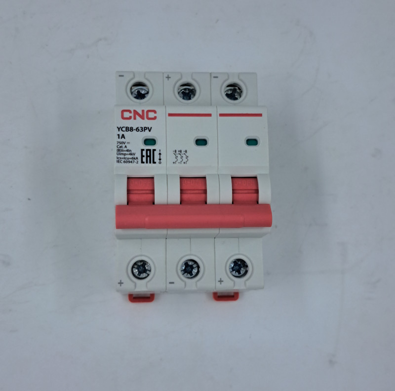 YCB8-63PV 3P 1А С DC750