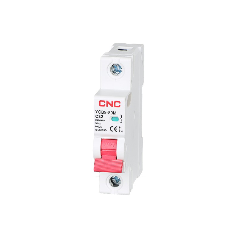 YCB9-80M 6A 1P 10кА C без тепловой защиты