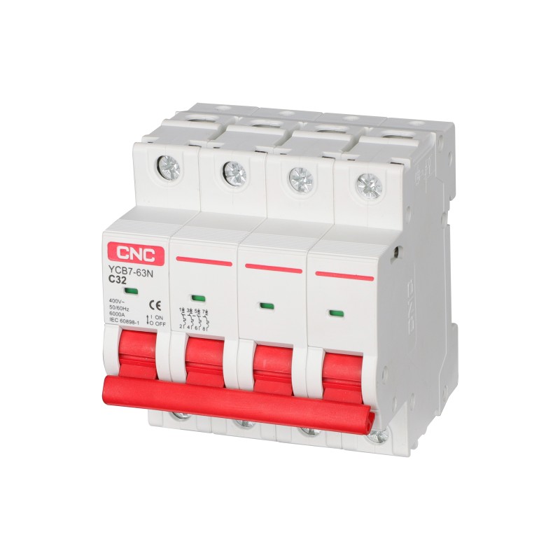 YCB7-63N 20А 4P 6кА C