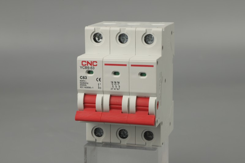 YCB9-63 6А 3P 4,5кА C