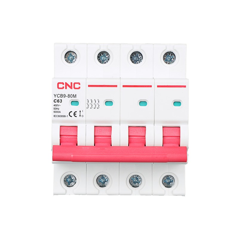 YCB9-80M 2А 4P 10кА C DB разъем для вилочной шины