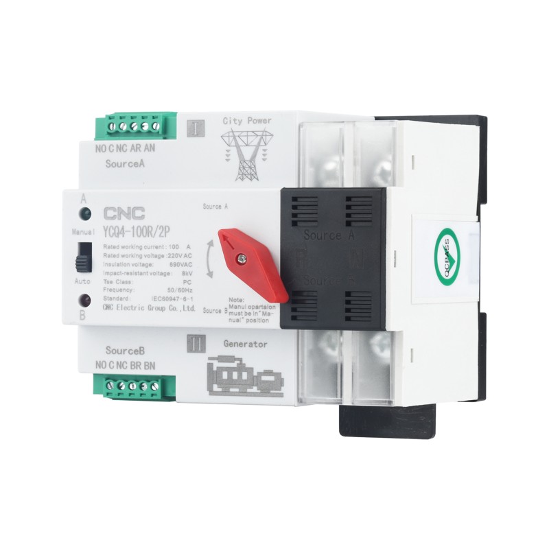 YCQ4PV-100R/<wbr>2P 63A (для систем фотовольтаики)